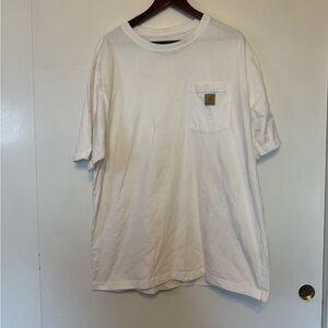 Carhartt Men's White Short Sleeve Tee